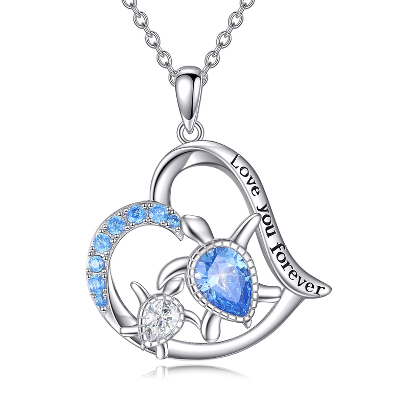 Silver Turtle Necklace